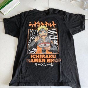 Naruto Shippuden Collection - Ichiraku Ramen Shop Men's T-Shirt Size Large